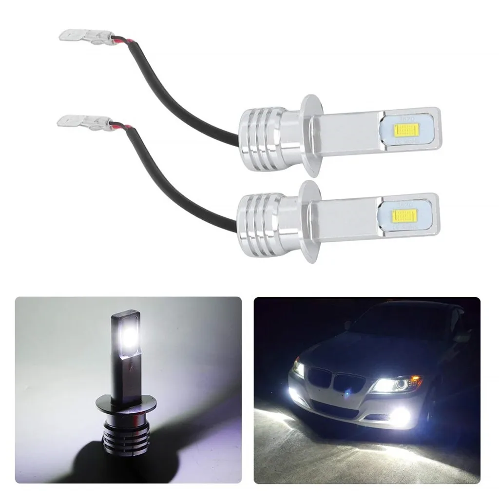 H1 80WBulbs светодиодный противотуманный фонарь для автомобиля головной светильник s