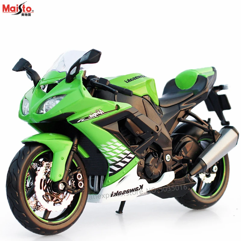 Maisto 1:12 ниндзя Кавасаки ZX 10R Сплав мотоцикл модель автомобиля коллекция подарок