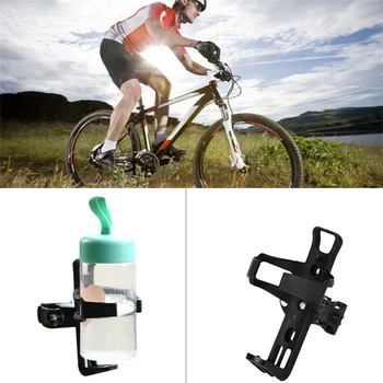 

New New Non Slip Serrated Clamp Lightweight Cycling Bike Bicycle Drink Water Bottle Cup Holder Mount Cage Polycarbonate Black