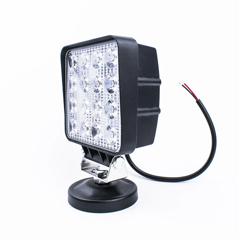 12V24V машинка для стрижки 48 Вт светодиодный автомобиль Рабочий светильник луч квадратный светодиодный туман светильник дорожная лампа для грузового мотоцикла 4x4 светотехника автомобилей SUV ATV