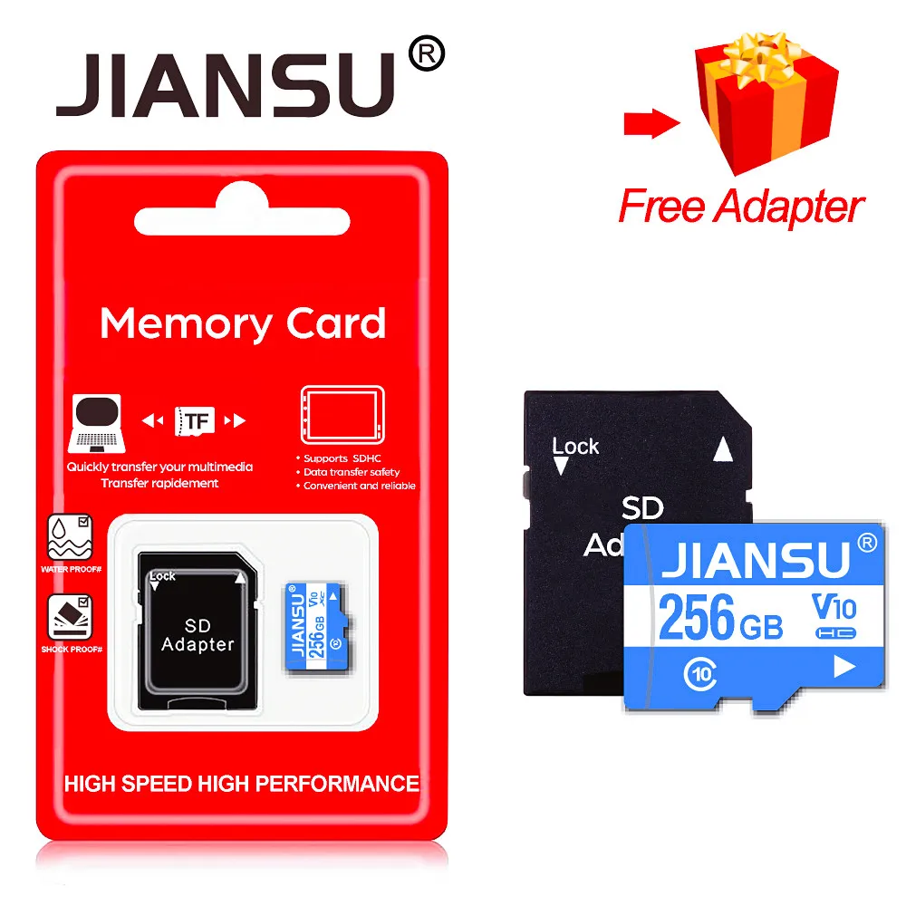 Class10 ޸ ī 64gb 128gb  SD ī 256GB Mini SD 16gb 32gb cartao de memoria TF Card For Phone