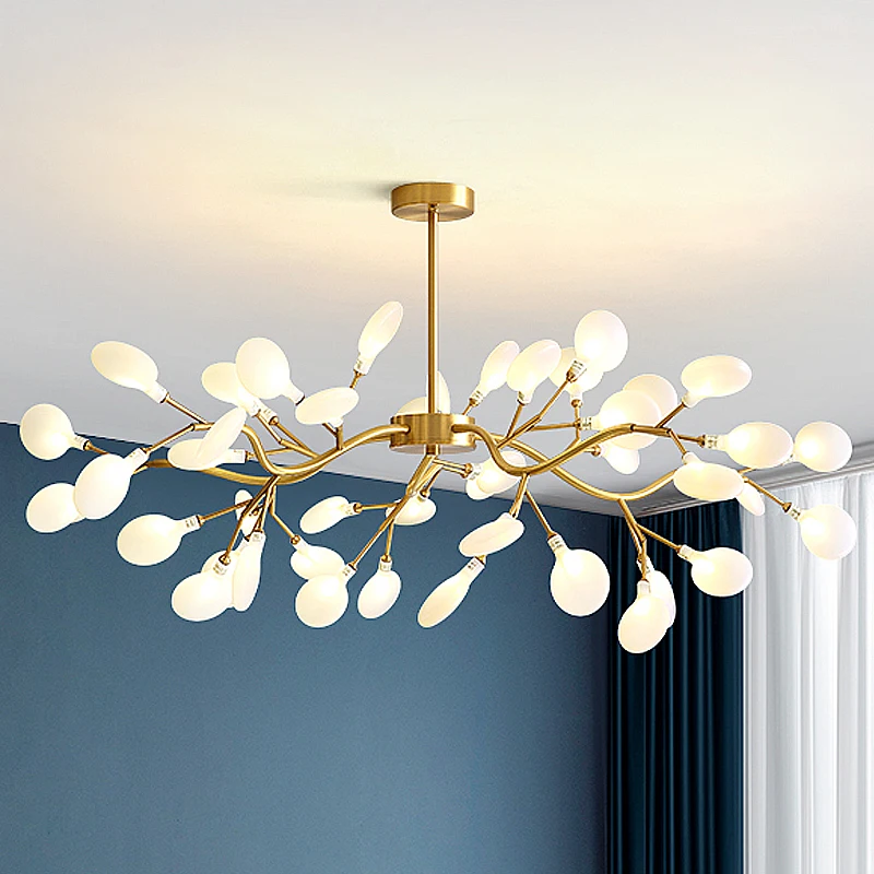 

Modern LED Chandelier Firefly Chandelies Ceiling Pendant Lamp Living Room Bedroom Kitchen Idoor Lighting Lusture Nordic Lights