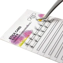 Graft Eyelashes Deposit Fish Maw Card Camellia Flowering Eyelash Deposit hua tiao Flowering Tool Kind Eyelash Block Glue