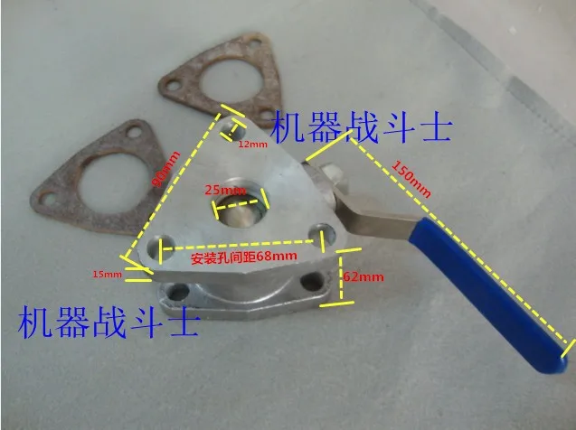 Triangular Flanged Ball Valve for Fuel Tanker Fittings (Installation and Use of Bellows and Flanges at the Bottom of Fuel Tanker