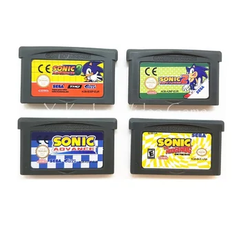 

SonicSeries 32 Bit Video Game Cartridge Console Card for Nintendo GBA Series Consoles English Language