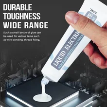 30ml Liquid Insulation Electrical Sealant 2 Colors Lamp Board Electronic Sealant Fast Dry Insulating Waterproof Liquid