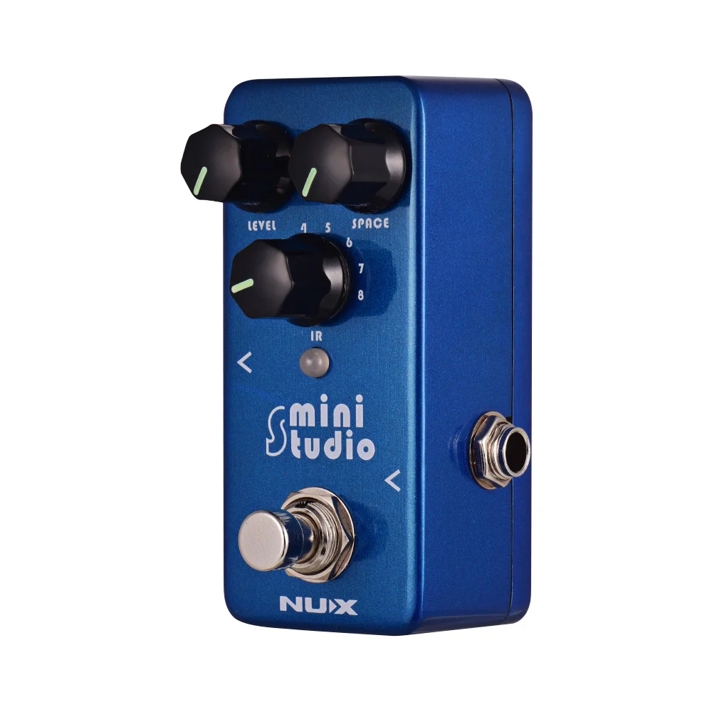 

Hot New NSS-3 Mini Studio Speaker Cabinet Simulator Effect Pedal Impulse Response IR Loader Built-in 8 Speaker Cabinet Models