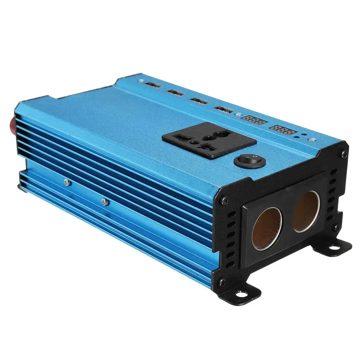 Autoleader 350 Вт Солнечный инвертор 12 В постоянного тока до 220V110V светодиодный модифицированный синусоидальный солнечный инвертор для автомобиля и грузовика