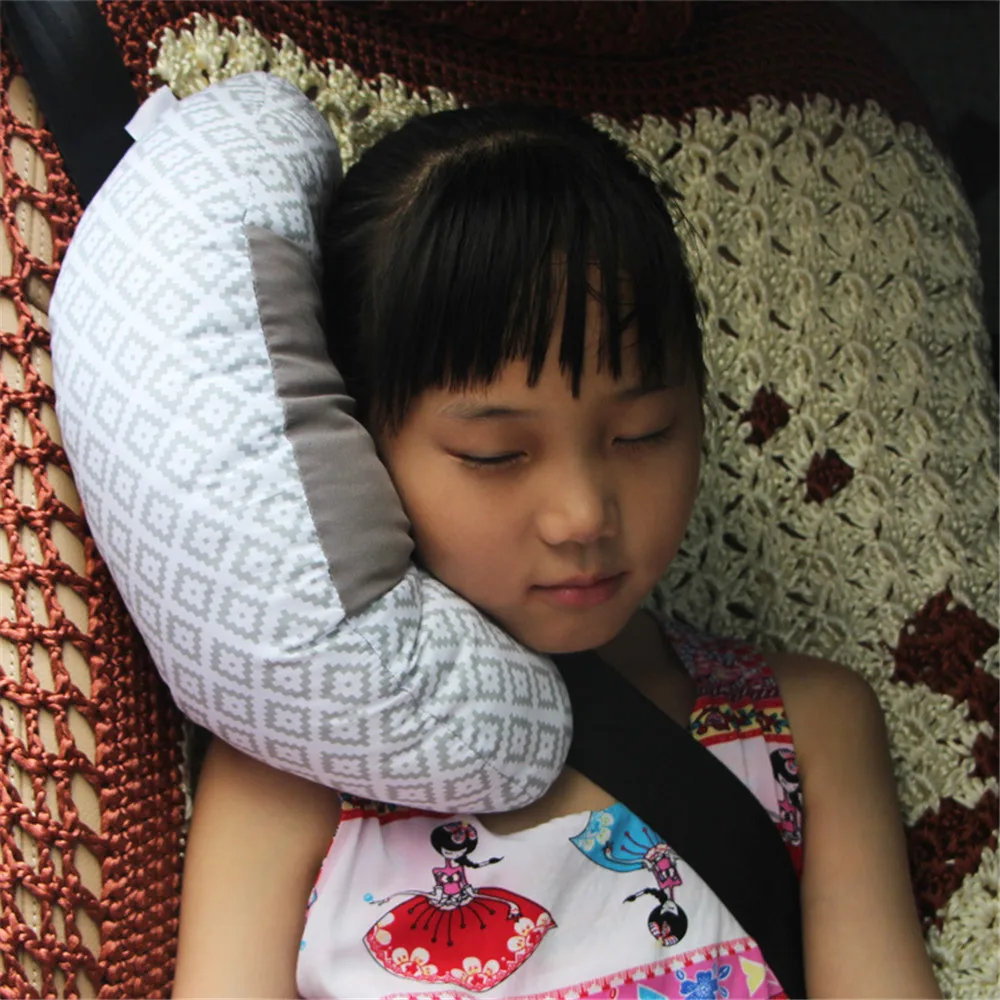 Kids Car Pillow With Head And Neck Support, Soft And Comfortable