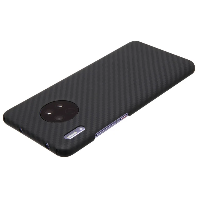 Чехол из углеродного волокна CF для телефона Huawei MATE 30 Pro mate30 тонкие и легкие