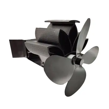 

4 Blades Heat Powered Fireplace Stove Hanging fireplace Fan