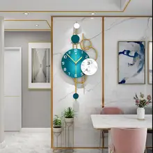 Clocks Watches Wall Clocks Living Room Light Luxury Clock Wall Hanging Home Fashion Creative Ornaments Home Decoration Clock