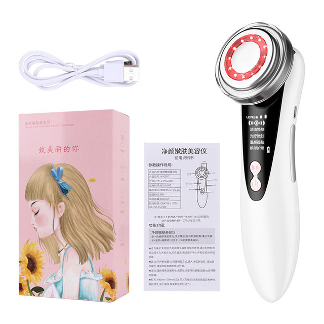 Pen + Facial Massager Beauty Skin Care Sets Freckle Remove Pen Wart Remover Mole Pen LED Photon Skin Rejuvenation Tools