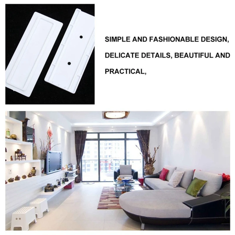 1 Pcs Socket Retainer Wall-Mounted Sticker Punch-Free Plug Fixer Self-Adhesive Fixer Cable Wire Organizer Seamless Power Strip H