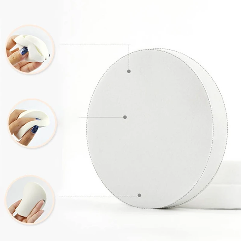 1 шт. Косметическая Подушечка Для Пудры мягкая губка пуховка сухой и влажный консилер основа гладкая пудра косметический набор инструмент