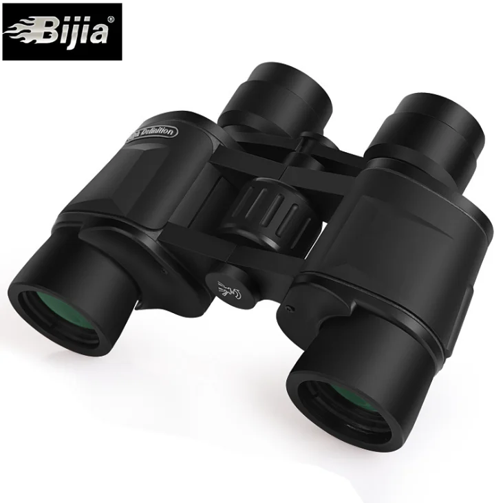 BIJIA Binoculars HD High Power Military Night Vision Non-infrared Adult Metal Glasses Concert 10x40 Telescope