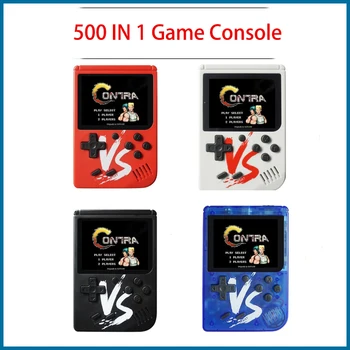 

Handheld Game Players 500 IN 1 Retro Video Game Console Handheld Game Portable Pocket Game Console Mini Handheld Player for Kids