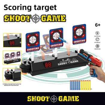 

DIY High Precision Scoring Auto Reset Electric Target Collocation Nerf Gun Toys for Blaster Gel outdoor fun Family sport Toy