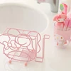 Japan Melody New cartoon toothpaste mouthwash cup rack Stainless steel tooth brush holder Toothbrush cup holder Storage rack ► Photo 3/6