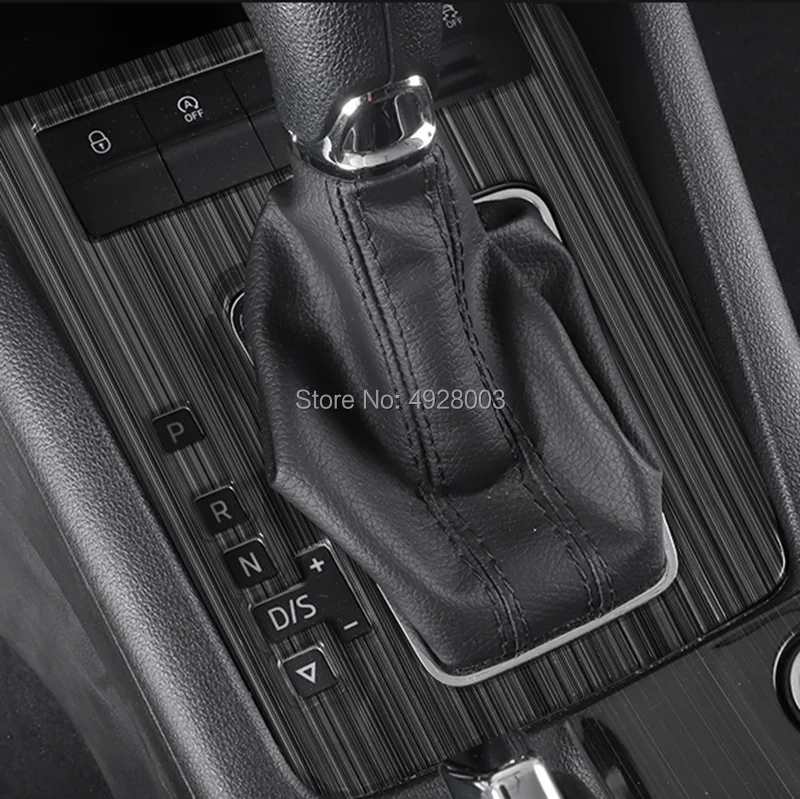 Наклейки для интерьера панели шестерни из нержавеющей стали Skoda Octavia A7 2017 2018 2019