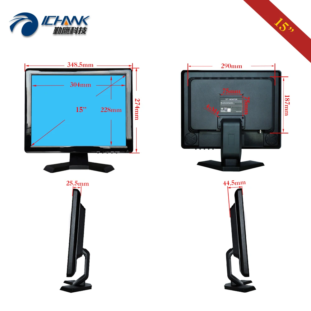  ÷ U ũ  ÷̾ ZB150JN-59 PC , HDMI  VGA  Ŀ, VESA 75  100, 15 ġ, 1024x768