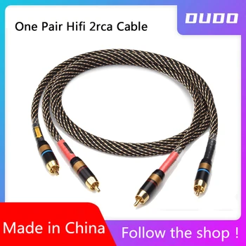

ATAUDIO One Pair Hifi 2rca Cable High Quality DVD Amplifier Multinedia Interconnection Rca Audio Cable DAC DX3 PRO A90