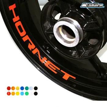 

8 X CUSTOM INNER RIM DECALS WHEEL Reflective STICKERS STRIPES FIT HONDA HORNET