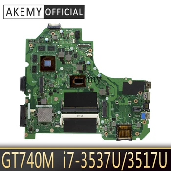 

Akemy K56CB Laptop motherboard for ASUS K56CB K56CM K56C K56 S550CM S550C Test original mainboard I7-3537U/3517U GT740M/GT635M