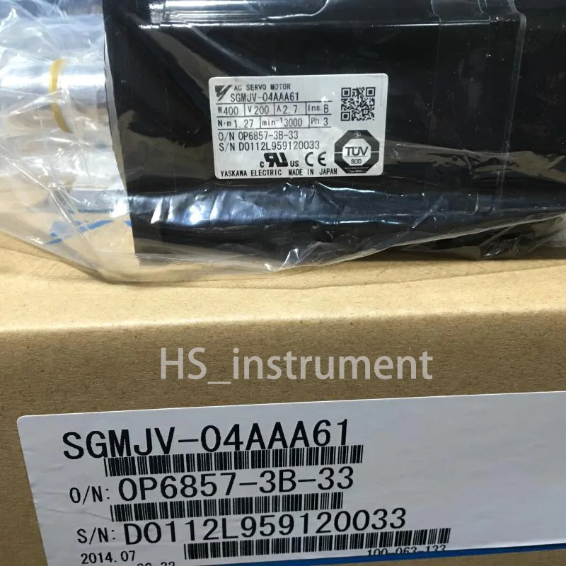 Original Yaskawa Servo Motor SGMJV-04AAA61