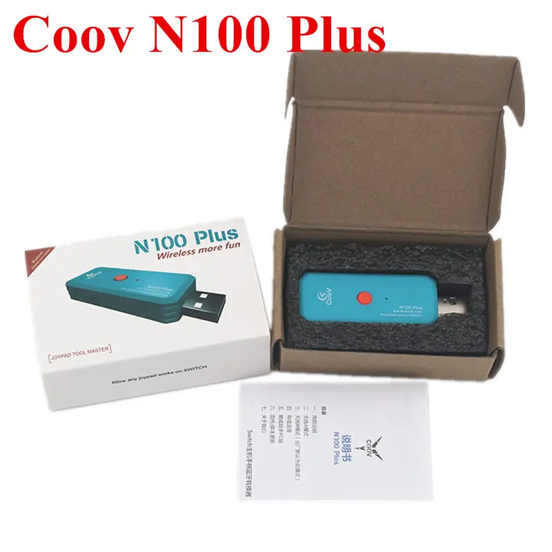 Беспроводной адаптер COOV N100 PLUS для PS3 PS4 XboxOne Switch Pro к ПК Nintendo консоли игровые