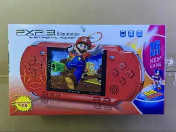 

PXP3 Game Console Handheld Portable 16 Bit Retro Children Kids MD2700 Video Game Palyer Built-in 150 Games