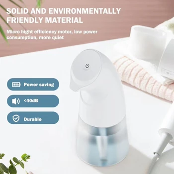 

New Intelligent Automatic Induction Foam Soap Dispenser Infrared Sensor Touchless Hand Sanitizer Alcohol Sprayer for Kitchen