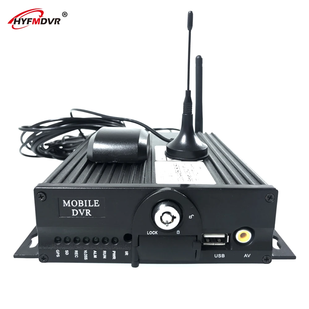HYFMDVR фабричная розетка 4CH 720P H.264 Мобильный DVR поддержка 4G WiFi gps SD карта MDVR автобус/Грузовик PAL/NTSC