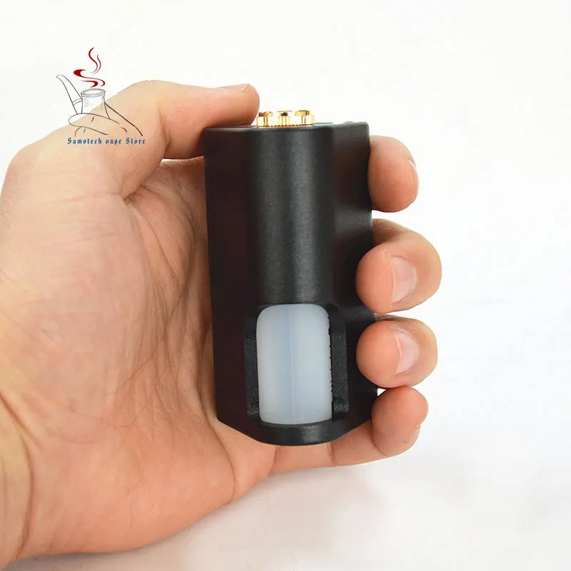 Yiloong Fogger Machete Mechanical Squonk Box MOD 8 мл силиконовая бутылка 2*18650 батарея Автоматическая регулировка 510 pin Vape Mod