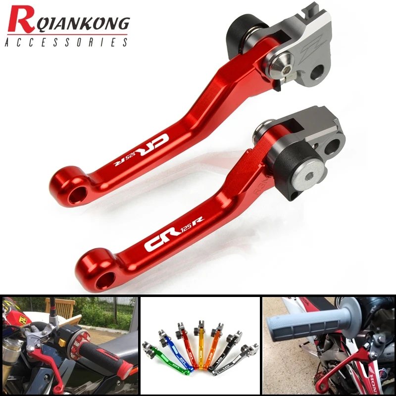 

CR 125R 2004-2007 Motorcycle Dirt Bike Brake Clutch Levers CNC Pivot Foldable handle levers FOR HONDA CR125R 2004 2005 2006 2007