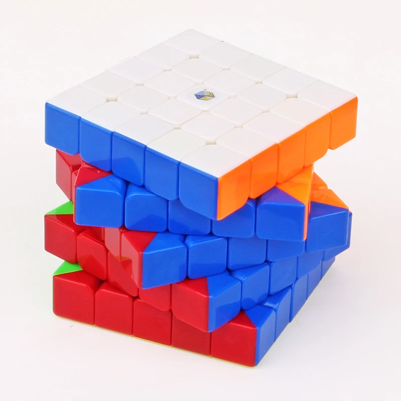 Yuxin магический куб без наклеек 5x5x5 Leval 5 Zhisheng куб пазл игрушки для начинающих и детей дети Cubo Magico подарок
