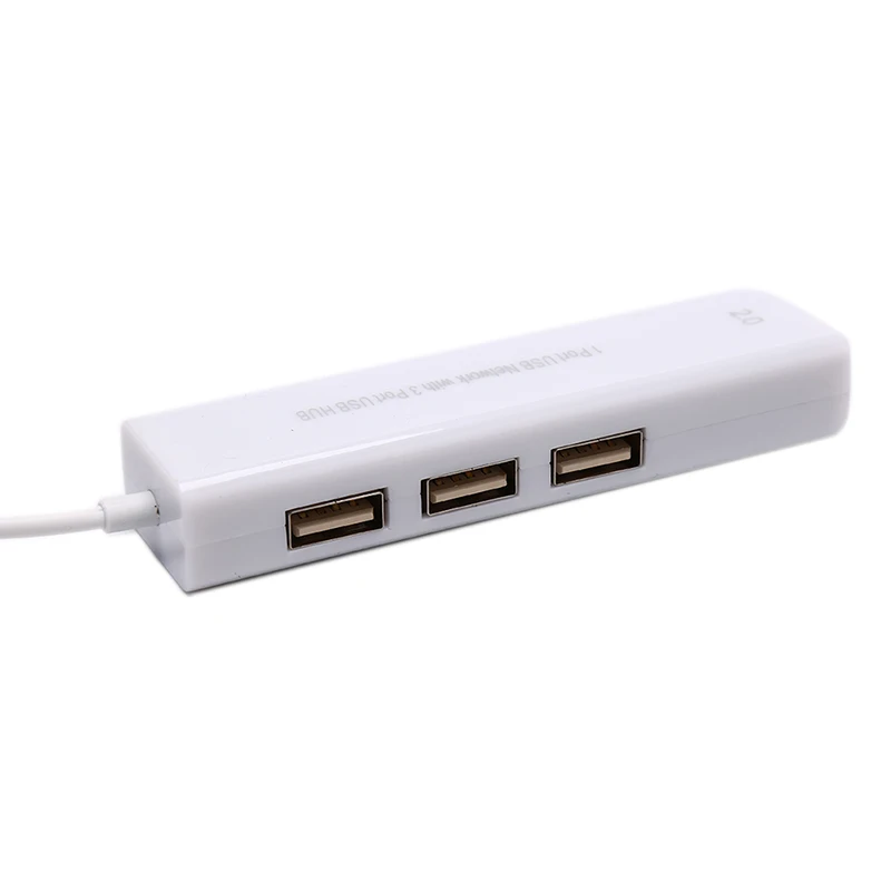 Micro USB к сети LAN Ethernet RJ45 адаптер с 3 портами USB 2,0 концентратор адаптер для ПК Android телефон ноутбук