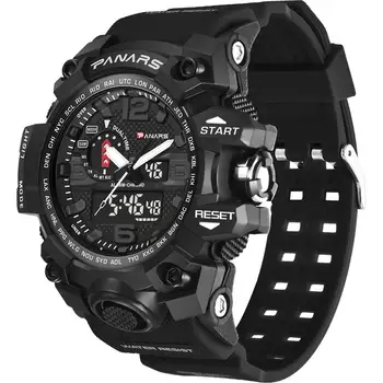 

Multi Function Sports Electronic Watch Two Place Multi Function Dual Display Pointer Luminous Sports Electronic Watch relogio Q