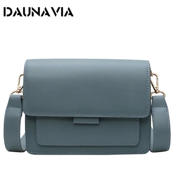 

Woman Fashion Shoulder Bag PU Leather Youth Ladies Small Square Bag light Wild Simple Female Daily Messenger Bag Waterproof Blue