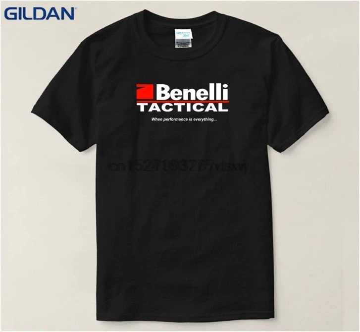 

Customized printed t shirt men Benelli Tactical Shotguns Spring Autumn mens casual t-shirt fashion cotton tshirt
