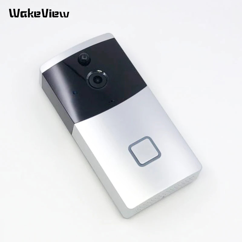WakeView Smart Wireless WiFi Video Doorbell Intercom 720P Phone Call Door Bell Camera TF Card Recording Home Security Monitor
