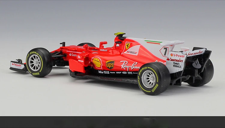 Bburago литой 1:43 Масштаб Металл F1 автомобиль Formulaa 1 гоночный автомобиль F1 модель автомобиля SF70H/71 H/90 сплав игрушка автомобиль коллекция детский подарок