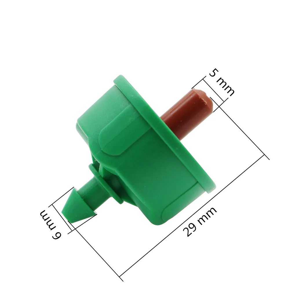 2L/4L/8L постоянный поток капельница с 4-полосная 3/5 мм разветвитель для сада автоматический Давление компенсационный регулятор Комплект 50 наборов