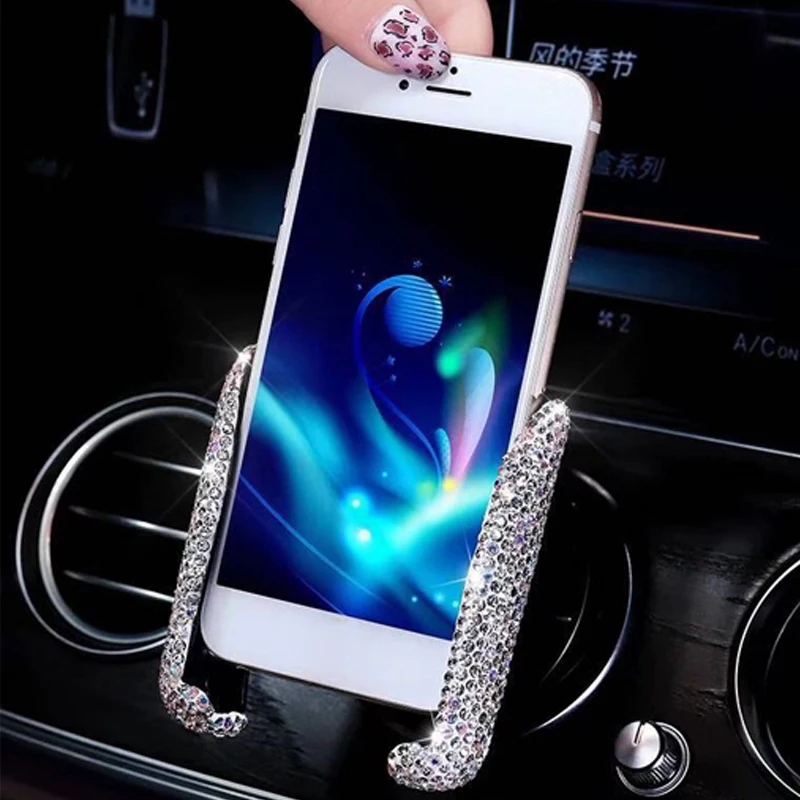 Гравитационный Универсальный Автомобильный держатель для телефона Алмазный