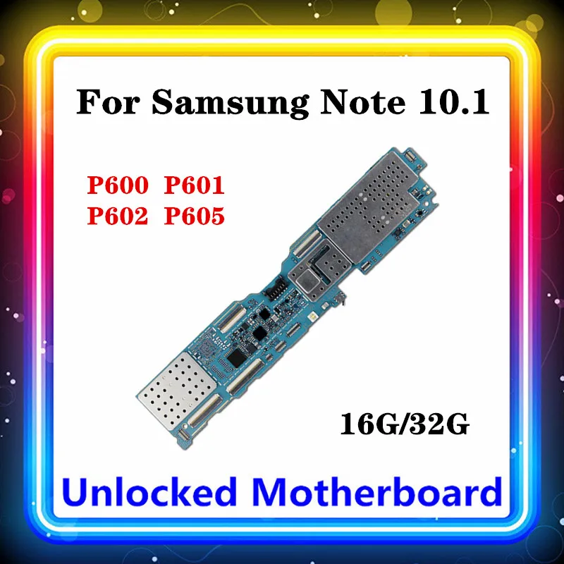 Материнская плата для Samsung Galaxy Note 10 1 P600/P601/P605/P602 протестированная оригинальная