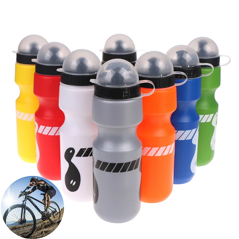 

1pc 8 colors 750ml Water Bottle Outdoor Hiking Bike Bicycle Cycling Travel Drink Jug Dust Proof Lightweight and Portable