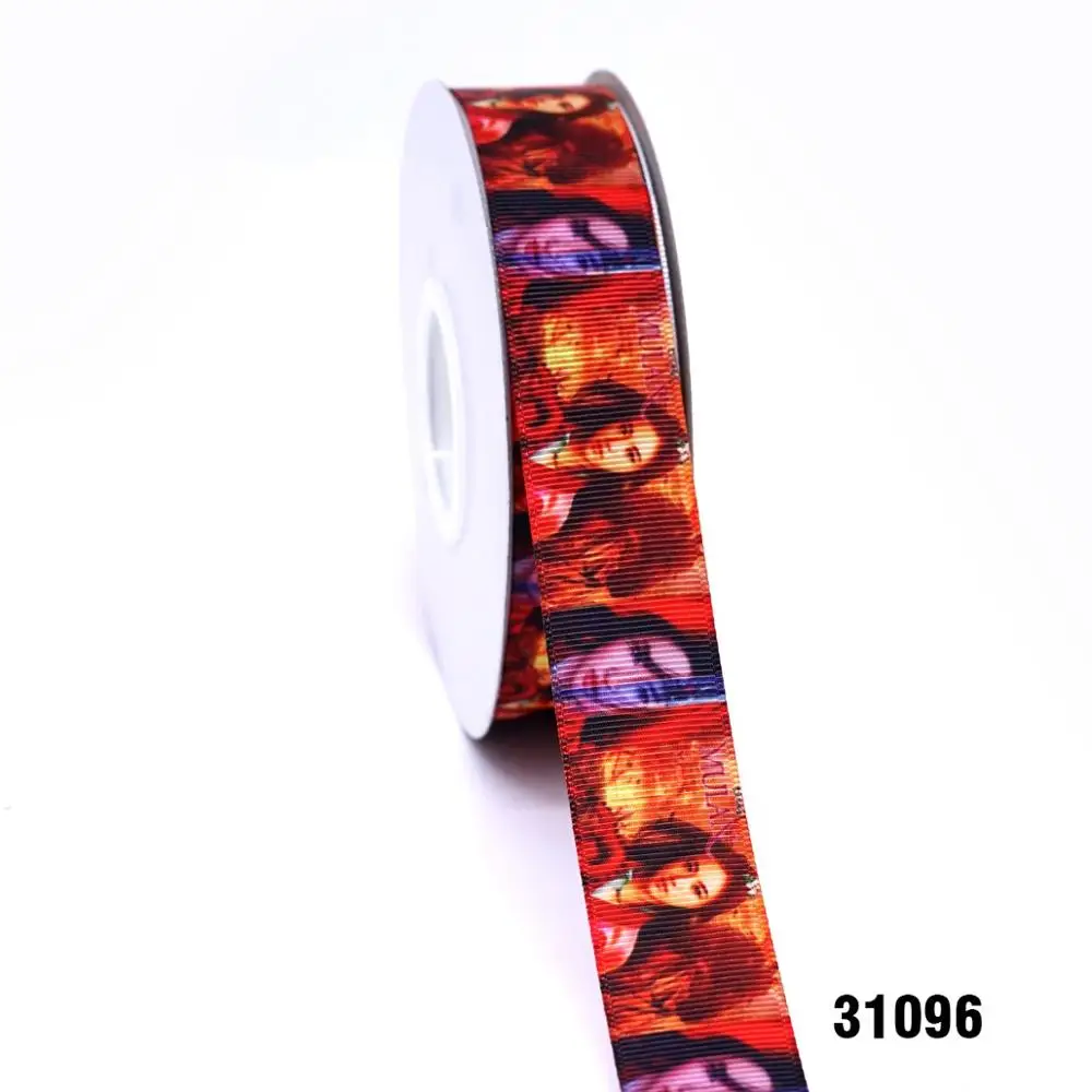 31096 50 ярдов в размер мультфильм ленты напечатанные grosgrain ленты 31086 - Цвет: 31096