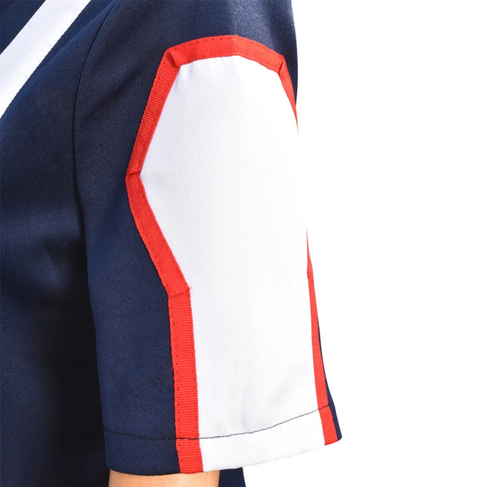 JP Аниме Boku no Hero Bakugou Katsuki/Iida Tenya/Todoroki Shouto костюм для косплея «Мой герой», спортивная одежда, Топы+ штаны