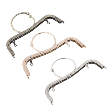 

1pc Metal Square Frame For Sewing Handbag Purse Coin Handle Bag DIY Tool