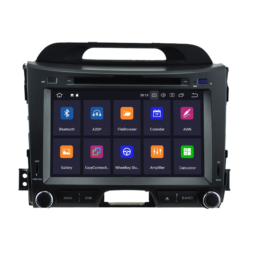 Android 9 с ips DSP экраном для KIA Sportage 3 2010 2011- автомобильный радиоприемник с навигацией GPS мультимедиа головное устройство плеер DVD